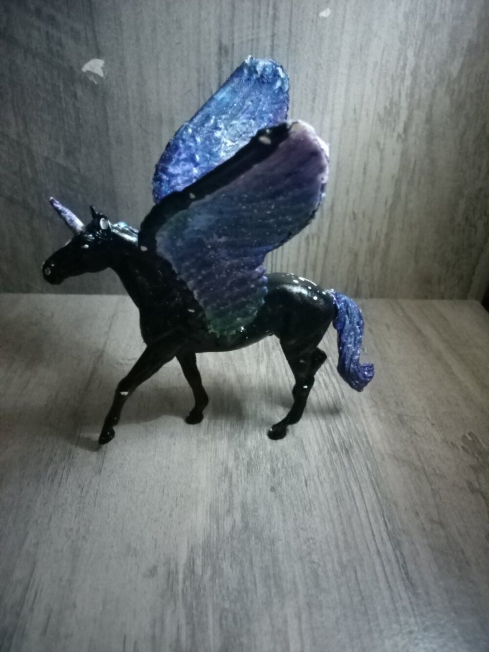 Custom ,Breyer pegasus. - Picture 2 of 3